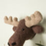 Giant Moose Head Knitting Kit, thumbnail 5 of 8