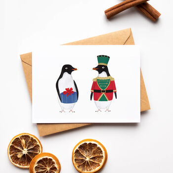 Little Drummer Boy Christmas Penguin Cards, 8 of 9
