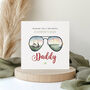 Golf Father's Day Card Customisable Sunglasses Design, thumbnail 3 of 7