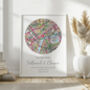 Our New Home Ordnance Survey Landranger Personalised Map Print New Home Gift, thumbnail 1 of 12