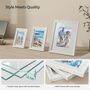 Ten Piece Picture Frame Set Collage Frames, thumbnail 4 of 7