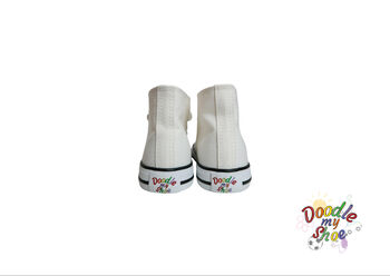Doodle My Shoe, Customise Your Own Trainers! The UK 'S 1st Doodle And Wash Kids Shoes, 6 of 12