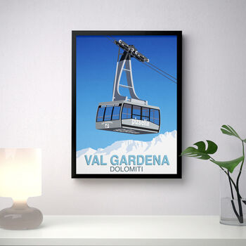 Val Gardena Ski Resort Poster, 3 of 6