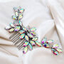 Mirror Crystal Hair Comb, thumbnail 1 of 3