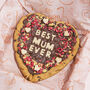 Mother's Day Vegan Message Cookie Heart, thumbnail 1 of 4