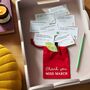 Personalised Apple 'Thank You Teacher' Cards Gift Bag, thumbnail 2 of 8