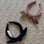 Children's Velvet Bow Headband, thumbnail 1 of 5