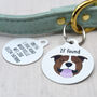 Staffordshire Bull Terrier Personalised Name Tag, thumbnail 7 of 12