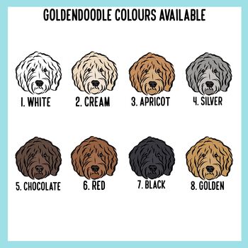 Goldendoodle Mouse Mat, 4 of 5