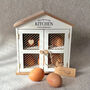 Country Style Kitchen Egg Rack And Egg Cupboard, thumbnail 1 of 10