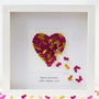 Wedding Butterfly Heart Picture. Your Wedding Colours, thumbnail 1 of 12