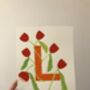 Personalised Floral Initial Painting, thumbnail 5 of 12