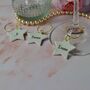Wedding Star Glass Charms Personalised Set Of Five, thumbnail 4 of 10