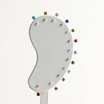 Illusion Birthstone Stud Earrings, 7 of 9