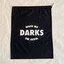 Set Of Four Wash Me Laundry Bags – Darks, Lights, Colours And Whites – Stylish Cotton Storage Solution, thumbnail 5 of 8