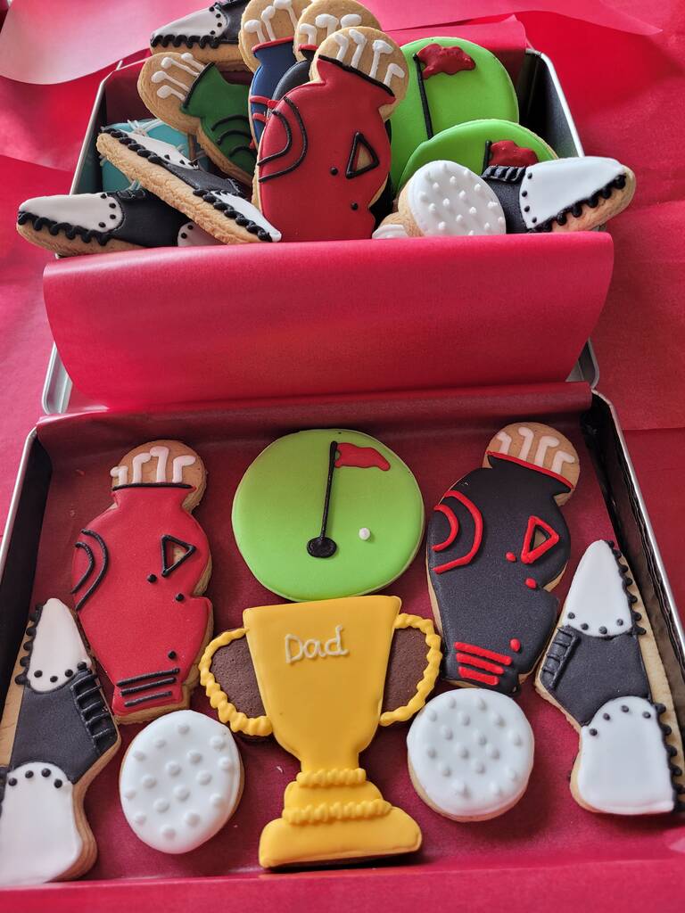 Golf Biscuit Tin, 1 of 6