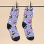 Personalised Christmas Pet Face Socks, thumbnail 11 of 12