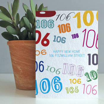 'Age Is Just A Number' Personalised Birthday Card, 2 of 4