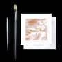 Four Hand Painted Greeting Cards 'Wave Seventeen', thumbnail 1 of 6