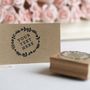 Customised 'Free Text' Rubber Stamp, thumbnail 1 of 3
