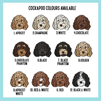 Cockapoo Computer Mouse Mat, 4 of 5