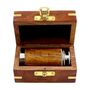 Six Inch The Westminster Chrome And Wood Telescope, thumbnail 3 of 6
