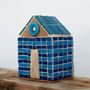 Mini Stripy Beach Hut Coastal Decor Ornament, thumbnail 6 of 10