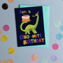 Birthday Dinosaur Gift Wrap, thumbnail 3 of 5