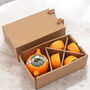 Orange Herbal Tea Set With Teapot And Four Tea Cups, thumbnail 4 of 5
