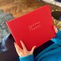 Bold Bright Red Guest Book Or Photo Album, thumbnail 2 of 10