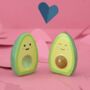 Happy Avocado Salt And Pepper Set, thumbnail 1 of 3