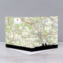 Rowing Over Map Of Henley Card, thumbnail 2 of 2