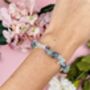 Pilates Princess Fluorite Crystal Bracelet, thumbnail 2 of 6
