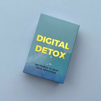 100 'Ways To Digitally Detox' Cards, 4 of 4