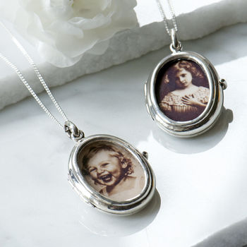Personalised Sterling Silver Picture Lockets, 3 of 12