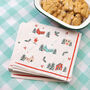 Festive Santa Napkins 33cm Pack Of 20 For Christmas, thumbnail 1 of 4