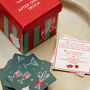 Festive Holiday Trivia Box 60 Engaging Cards Christmas Table Game, thumbnail 3 of 4