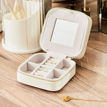 Personalised White Jewellery Box, 2 of 5