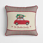 Personalised Christmas Car Cushion, thumbnail 2 of 7
