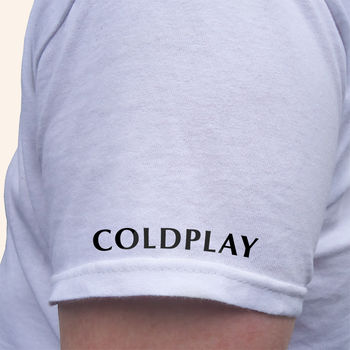 Men's Coldplay T Shirt, 8 of 9