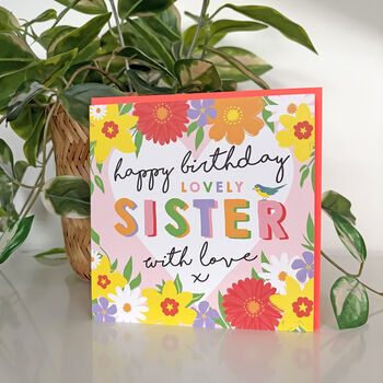 Celebration Birthday Sister Card, 2 of 2