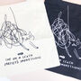 Canvas Abstract Cat Tote Bag For Friends, thumbnail 1 of 6
