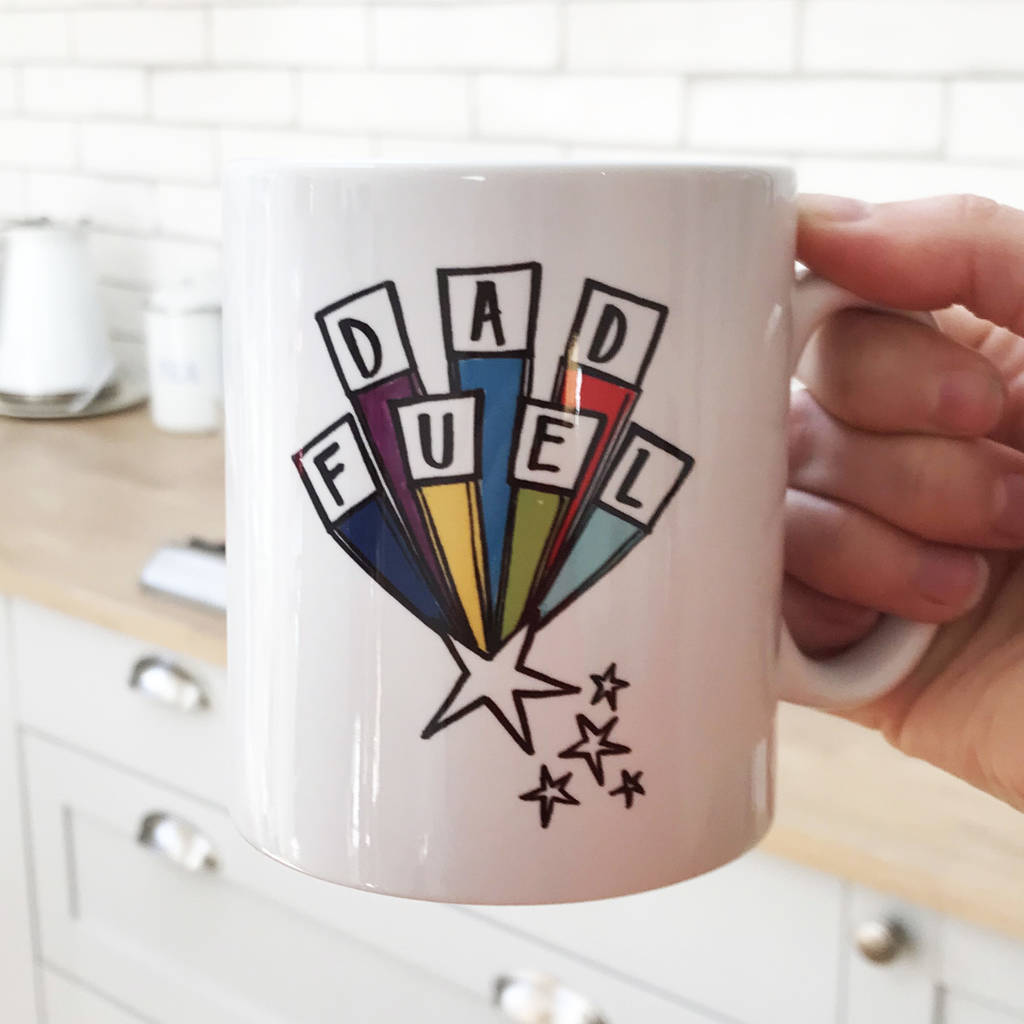 Download Dad Fuel Illustrated Ceramic Mug By Betty Etiquette ...
