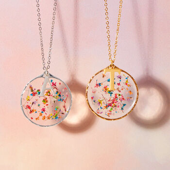 Personalised Pressed Meadow Flower Necklace, 5 of 12