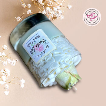Candle Strong Fragrance | Whipped Wax | Vanilla Latte, 5 of 12