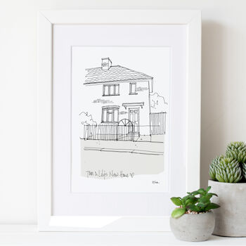 Personalised Home Sketch, 4 of 7