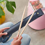 Personalised Leather Drum Stick Holder, thumbnail 4 of 5