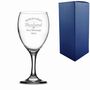 Personalised World's Best Husband Wine Glass, thumbnail 1 of 2