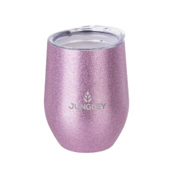 Personalised Insulated Stemless Glitter Wine Tumbler, 5 of 7