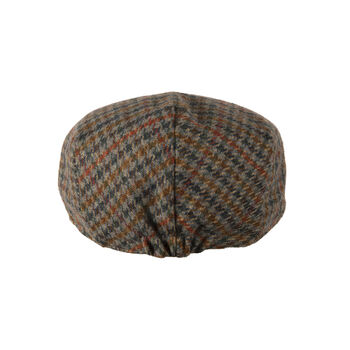 Tweed Cap Houndstooth Petrol/Rust, 2 of 4